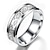 cheap Men&#039;s Jewelry-8mm red carbon fiber black celtic dragon ring for men beveled edges wedding band (13)