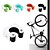 Недорогие Велотренажеры и аксессуары-Подставка Парковочный рычаг Назначение Горный велосипед Велоспорт Пластиковые &amp; Металл Зеленый 2 pcs