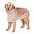 economico Vestiti per cani-impermeabile per cani con poncho con cappuccio, impermeabile trasparente antipioggia, giacca antipioggia leggera vestiti per cani di grossa taglia