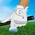 levne Dámské golfové oblečení-Golf Rukavice Levá Golf Celý prst Pánské Protiskluzový UV ochrana proti slunci Prodyšné Mikrovlákno Trénink Venkovní Soutěž Černá Bílá