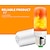billige LED-kolbelys-4 stk. 1 stk. Ny LED dynamisk flammeeffekt brandpære E27 LED majspære kreativ flimrende emulering 5W LED lampe