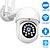 cheap Indoor IP Network Cameras-Mini IP Camera WiFi 1080P HD CCTV Outdoor Camera Auto Tracking Home Security 4X Digital Zoom Speed Dome Camera 2MP Yoosee P2P