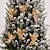 رخيصةأون زينة الكريسماس-6 قطع زينة عيد الميلاد الذهب والفضة الملاك المعلقات الإبداعية الجديدة الملاك الصغير دمية قلادة الحلي شجرة صغيرة