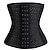 cheap Waist Trainer-Corset Women&#039;s Waist Trainer Shapewears Office Running Gym Yoga Plus Size Creamy-white Black Brown Spandex Sport Breathable Hook &amp; Eye Tummy Control Push Up Front Close Solid Color Winter Fall Spring