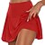cheap Running Skirts-Women&#039;s Running Skirt Athletic Skorts 2 in 1 Liner High Waist Bottoms Athletic Athleisure Breathable Quick Dry Soft Fitness Gym Workout Running Sportswear Activewear Solid Colored Camouflage Red
