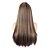 cheap Synthetic Trendy Wigs-Synthetic Wig Matte Body Wave Middle Part Wig Long Light golden Synthetic Hair 26 inch Women&#039;s Sexy Lady Highlighted / Balayage Hair Dark Roots Blonde Brown