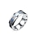 cheap Rings-8mm red carbon fiber black celtic dragon ring for men beveled edges wedding band (13)
