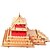 cheap 3D Puzzles-1 pcs Castle Display Model Wooden Puzzle Wooden Model Wood Kid&#039;s Adults&#039; Toy Gift