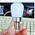 billige Globepærer med LED-9stk 2 w LED-globepærer 100 lm E14 E12 T22 6 LED-perler SMD 2835 Varm hvit hvit 220-240 V