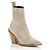 cheap Women&#039;s Boots-Women&#039;s Boots Block Heel Boots Daily Solid Colored Booties Ankle Boots Chunky Heel Pointed Toe Suede Zipper Black White Yellow