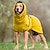 رخيصةأون ملابس الكلاب-معاطف الطقس البارد للكلاب ، ملابس حيوانات أليفة لطيفة للخريف والشتاء ، مستلزمات ملابس سميكة ودافئة ، معاطف جرو متوسطة / كبيرة