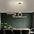 abordables Éclairages pour îlot-90 cm LED suspension style nordique île extrêmement simple moderne or noir atmosphère personnalité table à manger longue bar taipei bureau européen restaurant