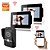 cheap Video Door Phone Systems-7inch Monitor Video Intercoms Home Security System Video Doorbell Door phone with 1080P HD camera Multi-language support remote control Tuay APP