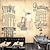 economico Sfondi di cucina e negozio-murale carta da parati adesivo da parete che copre stampa buccia e bastone rimovibile caffè caffè graffiti tela decorazioni per la casa
