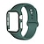 abordables Bracelets Apple Watch-Bracelet de Montre  pour Apple Watch Series 8 7 6 5 4 3 2 1 SE Silicone Remplacement Sangle Respirable Bracelet Sport Bracelet