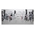 billige Abstrakte malerier-oljemaleri håndlaget håndmalt veggkunst på lerret horisontal panoramautsikt by mennesker abstrakt moderne boligdekorasjon dekor rullet lerret uten ramme ustrukket