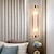 abordables Apliques de pared de cristal-Lightinthebox cristal creativo moderno estilo nórdico luces de pared LED sala de estar dormitorio luz de pared de acero 110-240 v