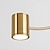 billige Øslys-45 cm guld vedhæng lys nordisk stil geometriske former enkelt design kunstnerisk lineær skål metal galvaniseret 110-120v 220-240v