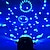 abordables Proyector de la lámpara  y proyector láser-5v usb discoteca bola de luz iluminación coche casa boda fiesta al aire libre dj proyector de luz de escenario con base ajustable remota