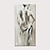 זול Nude Art-ציור שמן צבוע-Hang מצויר ביד אנכי מופשט אנשים מודרני ללא מסגרת פנימית
