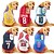 cheap Dog Clothes-Cat Dog Shirt / T-Shirt Jersey Vest Letter &amp; Number Sports Dog Clothes White Red Blue Costume Terylene XS S M L