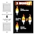 cheap LED Candle Lights-E14 3w Fire Flame Light Bulbs 3 Mode Candelabra  Warm White Chandelie Candle Light for Halloween Christmas Party Decorations C35 C35L 85-265V