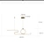 abordables Éclairages pour îlot-90 cm LED suspension style nordique île extrêmement simple moderne or noir atmosphère personnalité table à manger longue bar taipei bureau européen restaurant