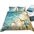 billige Digital trykking av sengetøy-hav dynetrekk sengesett dynetrekk med 1 dynetrekk eller trekk，1 ark， 2 putevar for dobbel/dronning/king-seng (1 putevar for tvilling/enkeltrom)