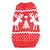 abordables Vêtements pour chiens-Chat Chien Pull Robe Hiver Vêtements pour Chien Rouge Costume Fibres acryliques Cœur Cosplay Anniversaire Vacances XS S M L XL XXL