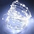baratos Mangueiras de LED-4pcs 10m led luzes de corda de natal fio de cobre luzes de fada 1pc 5m 10m luz noturna para festão de natal feriados quarto quarto lâmpada de decoração de casamento interno