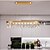voordelige Unieke kroonluchters-80 cm kristallen kroonluchter hanglamp goud zwart eiland licht metaal geschilderd afwerking modern 110-120v 220-240v