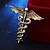 cheap Party Supplies-Wedding Party / Daily Wear Party Accessories Brooches &amp; Pins Feather / Metal / Solid Alloy Snake / Fashion / Creative