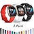 voordelige Horlogebandjes voor Fitbit-3 stuks Slimme horlogeband voor Fitbit Versa 3 / Sense Fitbit Versa 3 Fitbit-gevoel Siliconen Smartwatch Band Ademend Sportband Vervanging Polsbandje