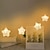 Недорогие LED ленты-звездный смайлик сказочные гирлянды 1,5 м 10 светодиодов 3 м 20 светодиодов на батарейках рождество день рождения вечеринка украшения детской комнаты доставка без батареи