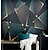 Χαμηλού Κόστους Γεωμετρική και λωρίδες ταπετσαρία-τοιχογραφία τοίχου αυτοκόλλητο που καλύπτει εκτύπωση χρυσό αφηρημένο καμβά διακοσμητικό σπίτι φλούδα και αφαιρούμενο ραβδί