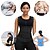 billige Basistopper for damer-Midje Trener Vest Body Shaper Treningskorsett sport Spandex Yoga &amp; Danse Sko Treningsøkt Pilates Justerbar Vekttap Magefettforbrenner Svettegenser Til Dame Herre Midje Mage / Voksne