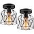 Недорогие Потолочные светильники-14 см светодиодный подвесной светильник крыльцо свет коридор проход заподлицо светильники металл черный кантри 110-120 в 220-240 в