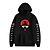 cheap Everyday Cosplay Anime Hoodies &amp; T-Shirts-Inspired by Naruto Uchiha Itachi Cosplay Costume Hoodie Anime Graphic Printing Harajuku Graphic Hoodie For Men&#039;s Women&#039;s Women Adults&#039; 100% Polyester