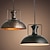 tanie Światła wysp-41cm lampa wisząca led w stylu vintage w stylu nordyckim, pojedynczy projekt, metalowe wykończenia bar restauracja 110-120v 220-240v