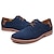 cheap Men&#039;s Oxfords-Men&#039;s Oxfords Dress Shoes Comfort Shoes Casual Classic British Daily Outdoor Office &amp; Career Leatherette Wear Proof Grey Camel Navy Fall Spring / EU40
