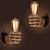 ieftine Aplici de Interior-lightinthebox lampă de perete cu pumn din rășină antică, bar european, restaurant, cafenea, lampă decorativă de perete, stânga, dreapta, decorațiuni de Crăciun ac110v ac220v