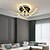 cheap Dimmable Ceiling Lights-3/6/9 Heads LED Ceiling Light Double Light Source Stepless Dimming Modern Nordic Strip Light Study Bedroom Living Room Office AC220 V