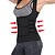 preiswerte Basic-Damenoberteile-Taillentrainerweste Körperformer Sweat Waist Trainer Korsett Sport Elasthan Yoga Fitnesstraining Pilates Verstellbar Gewichtsverlust Bauch Fatburner Heißer Schweiß Zum Damen Herren Taille Bauch