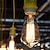 cheap Incandescent Bulbs-6pcs 3pcs 1pc ST58 Incandescent Vintage Edison Light Bulb 40W E27  Retro Dimmable Antique Tungsten 220-240V for Home Hotel Bistro