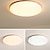 billige Dæmpbart loftlys-26/38/48 cm led loftslampe nordisk træ rundt design flush mount lys natur inspireret 110-120v 220-240v