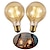 cheap Incandescent Bulbs-Chirstmas 4pcs G80 Incandescent Vintage Edison Lights Bulbs 40W E26 E27 Decorative Warm White 2300k Retro Dimmable Antique Bistro Chandelier Pendant Lights 220-240V