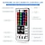 cheap Lamp Bases &amp; Connectors-4-Port DIY RGB LED Strip Lights Wireless IR Remote Controller Receiver 44 Keys Dimmer DC12-24V 6A For SMD 2835 5050 3528 Beads