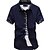 זול חולצות קז&#039;ואל לגברים-בגדי ריקוד גברים חולצה אחיד צווארון חולצה לבן שחור יין כחול נייבי שרוולים קצרים יומי רזה צמרות בסיסי