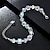 baratos Pulseiras e pulseiras-Mulheres Pulseiras com Miçangas Pulseira Contas Moda Simples Europeu Plástico Pulseira de jóias Branco Para Aniversário Presente
