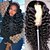 cheap Black &amp; African Wigs-Black Wigs for Women Synthetic Wig Jerry Curl Asymmetrical Wig Long Natural Black Synthetic Hair 23 Inch Best Quality Curling Black(Non-Lace)